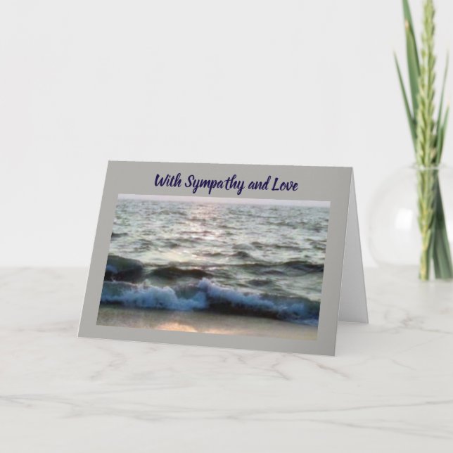 CARTÃO ***PERDA DE SUA MÃE*** AMOR E SIMPATIA (Frente)