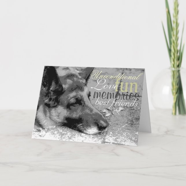 Cartão Perda de um Pet (Frente)