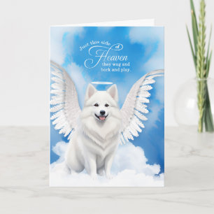 Cartão Perda de uma Simpatia Anjo Pet Anjo Americana