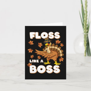 Cartão Perdão De Ação De Graças Como Um Chefe Turco Menin