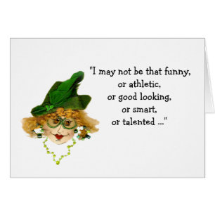 Cartão Perdendo Minha Mente, Senhora Impressionante