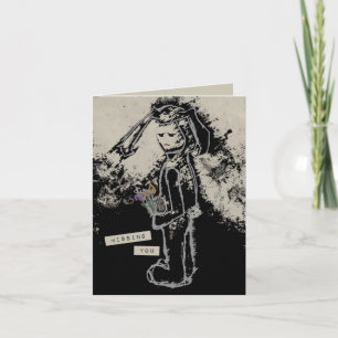 Cartão perdendo sua sinibunny