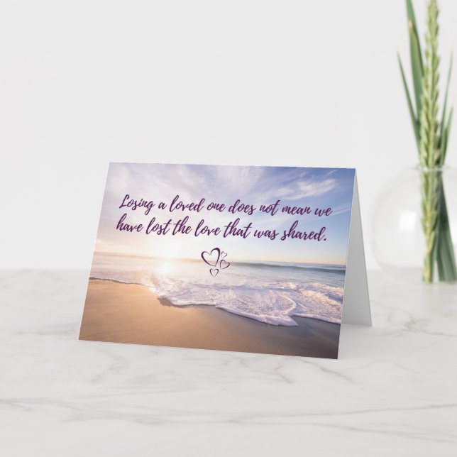 Cartão Perder uma placa adorada (Frente)