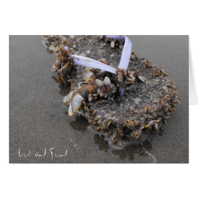 Cartão Perdido e Encontrado (Frente Horizontal)