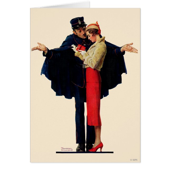 Cartão Perdido em Paris (Frente)