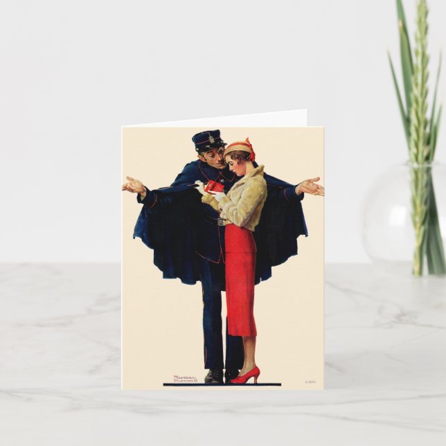 Cartão Perdido em Paris (Frente)