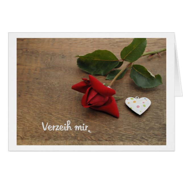 Cartão Perdoas-me (Frente Horizontal)