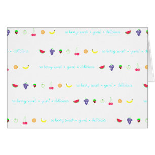 Cartão Perfumes de Verão