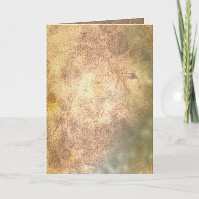 Cartão Pergaminho queimado (Frente)