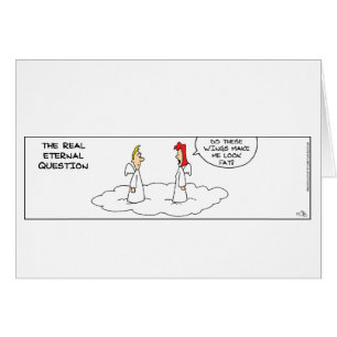 Cartão Pergunta eterno real engraçada