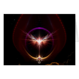 Cartão Peridin Fractal Art