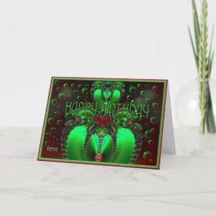 Cartão Peridot Birthday