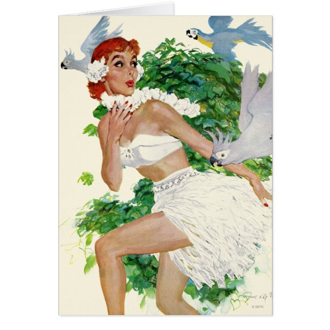 Cartão Período das ilhas (Frente)