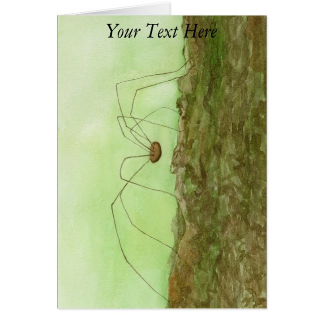 Cartão Pernas longas de pai (Frente)