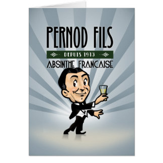 Cartão Pernod Fils