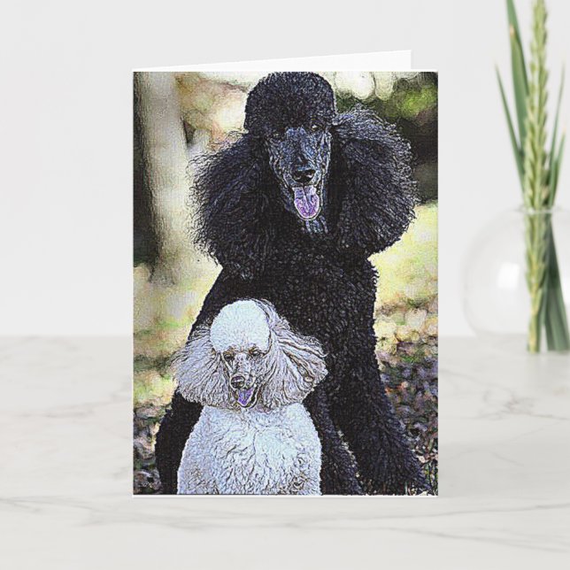 Cartão Perseguição e amigo (Frente)