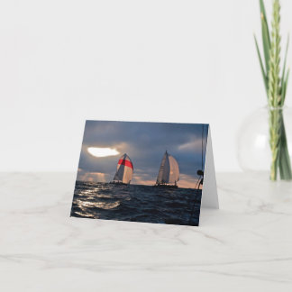 Cartão Perseguindo a luz