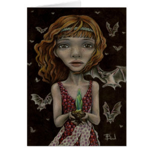 Cartão Persephone - rainha do submundo