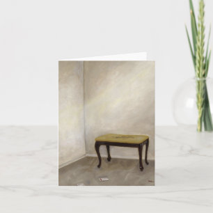 Cartão Persistence of Memory Notecard