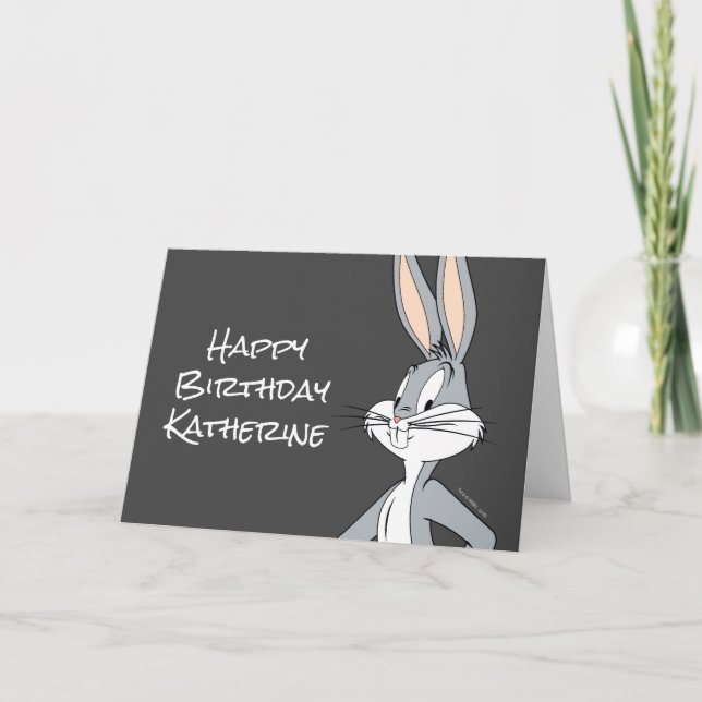 Cartão PERSONAGEM BUGS BUNNY™ | Mãos nas Caderas (Frente)