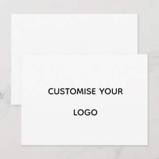 Cartão Personalizado 10 cm x 23 cm Plano