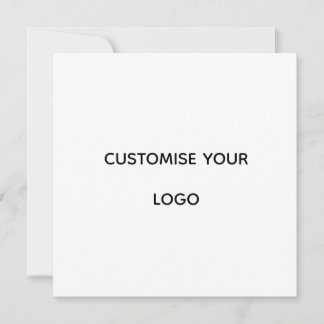 Cartão Personalizado 5.25" x 5.25" Plano