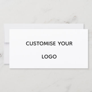 Cartão Personalizado 8" x 4"