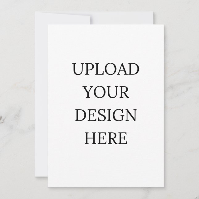 Cartão Personalizado, Convite Personalizado 5x7 em (Frente)