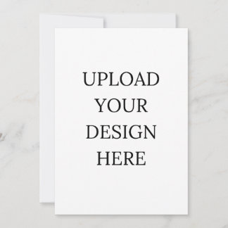 Cartão Personalizado, Convite Personalizado 5x7 em