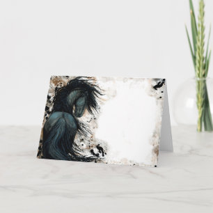 Cartão Personalizado de Biharle Cavalo DreamWalker