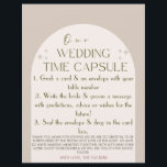 Cartão Personalizado de Cápsula de Horário de Casa<br><div class="desc">Esses cartões de cápsula eram os mais falados no meu casamento. Coloque-os em cada assento e os convidados escreverão uma pequena nota, não para ser aberta até o aniversário que corresponde ao número da mesa. Por exemplo, você não abrirá as notas da mesa 7 até seu aniversário de casamento da...</div>