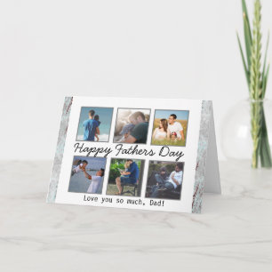 Cartão Personalizado de Dia dos Pais com Foto