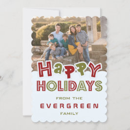 Cartão personalizado de Fotografia e Nome de Feria