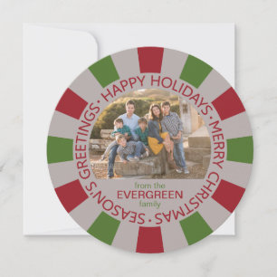 Cartão personalizado de Fotografia e Nome de Feria