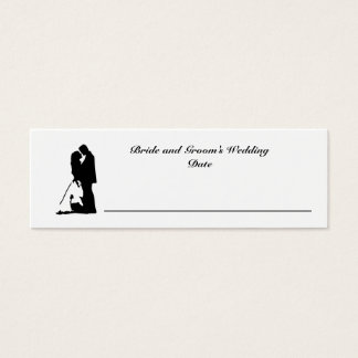 Cartão Personalizado de Local de Casamento
