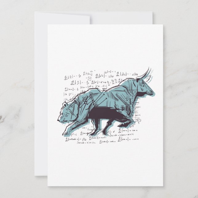 Cartão Personalizado de Mercado de Alta e Baixa pa (Frente)