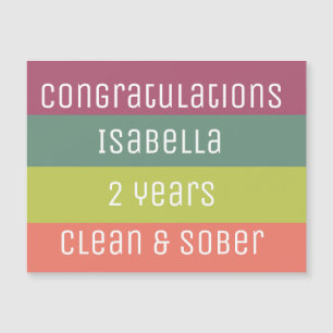 cartão personalizado de recuperação de sobriedade 