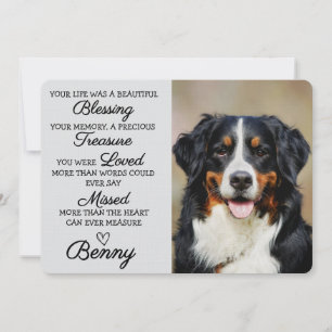 Cartão Personalizado de Simpatia Pet com Foto de P