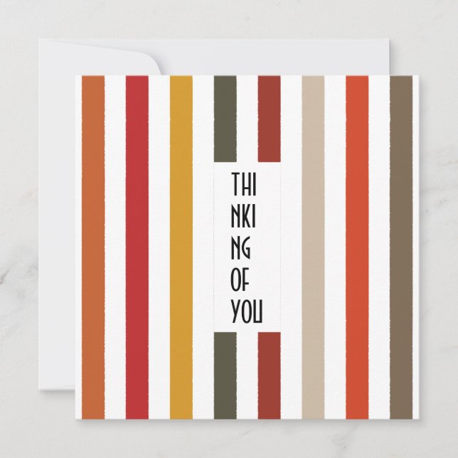 Cartão Personalizado De Traços Echo - faixas De Ma (Frente)