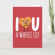 PERSONALIZADO Eu Te Amo Muito de Waffle Kawaii Fof