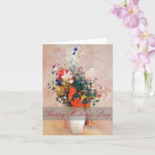 cartão personalizado floral vintage