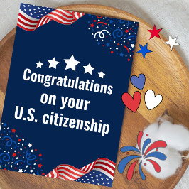 Cartão Personalizado para Celebrar sua Nova Cidada