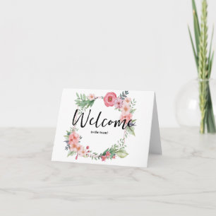 Cartão Personalizado simples Elegante Bem-vindo à equipe