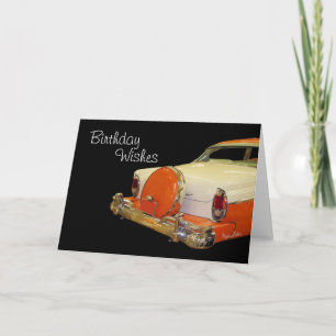 Cartão Personalizar Merc antigo em qualquer ocasião