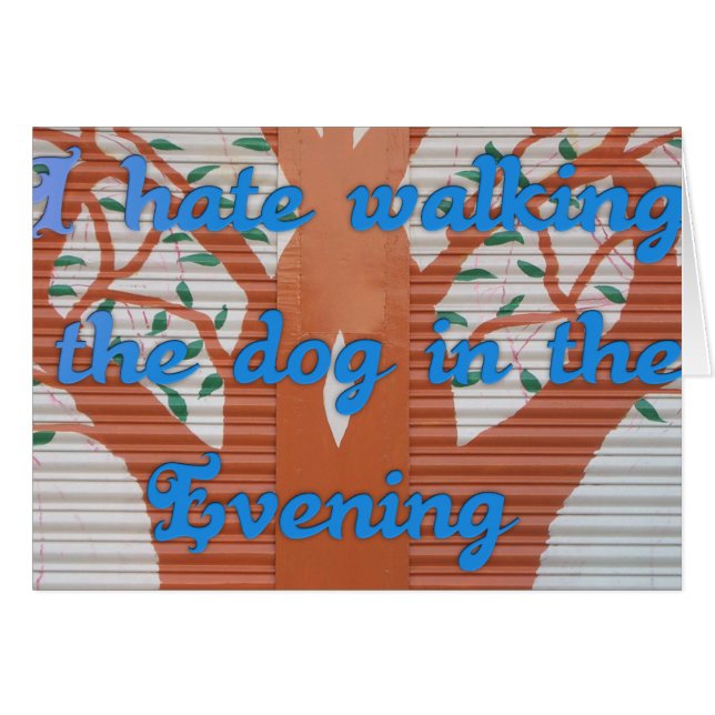 Cartão Personalizar produto (Frente Horizontal)