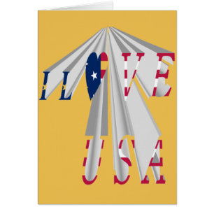 Cartão Personalizar produto que eu amo nos EUA