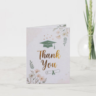 Cartão Personalizável de Agradecimento de Formatur