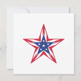 Cartão personalizável de saudação de estrela da li