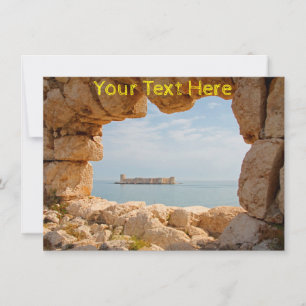 Cartão personalizável Kizkalesi, Turquia