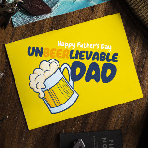 Cartão Personalize o Dia dos Pais Pai Incrível Sem Cerv